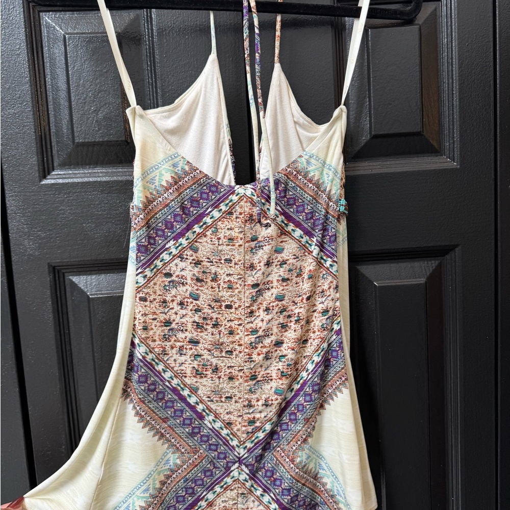 Sky Multicolor Bohemian Top
